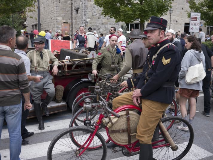 Wer die Gelegenheit hat, sollte sich das historische Radrennen L’Eroica nicht entgehen lassen
