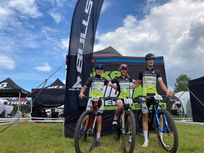 The BIKE Juniorteam shone with a great team performance and was the best German team.