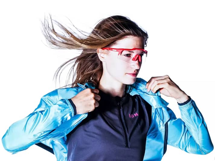 A windbreaker helps to keep you cool. 