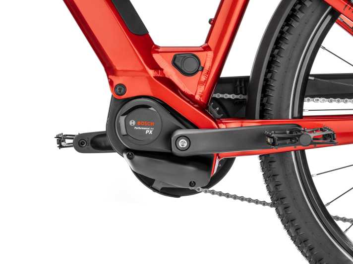 Depending on the area of use, the Xroad models are equipped with different Bosch motors of the latest generation. Performance Line, Performance Line PX or Performance Line CX with a torque of 75 to 100 Nm.