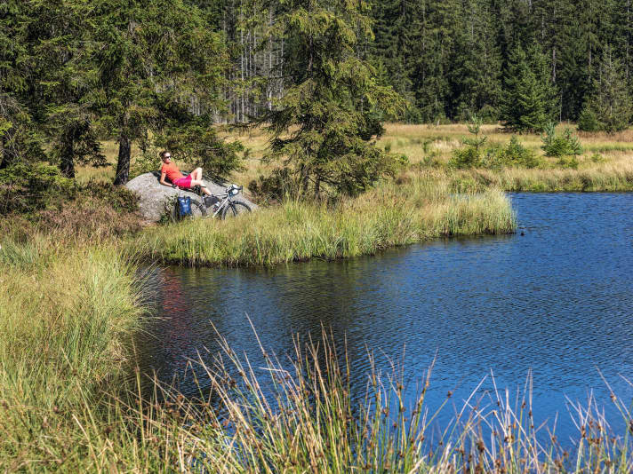 Soak up the sun at Fichtlsee