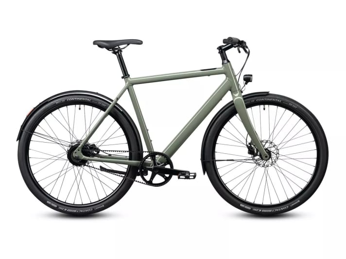 The Ampler Axel impresses with its low weight of just 16.5 kilograms.