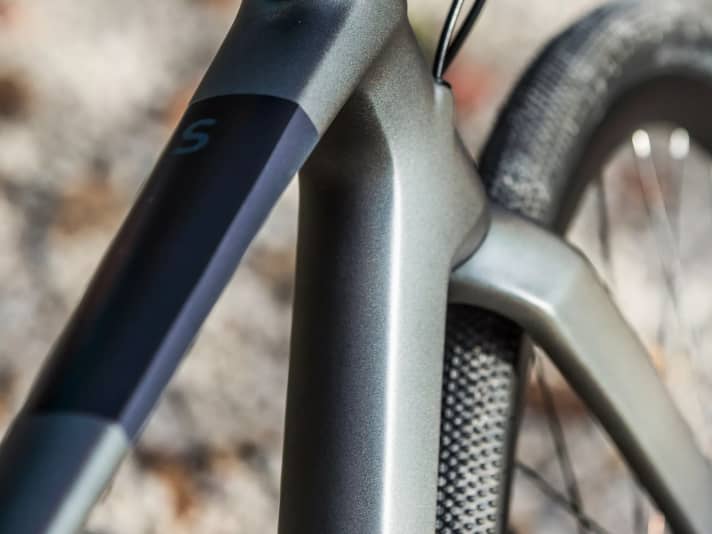 The carbon frame, fork, wheels and Graval gears make the Cube Nulane one of the manufacturer's fastest bikes.