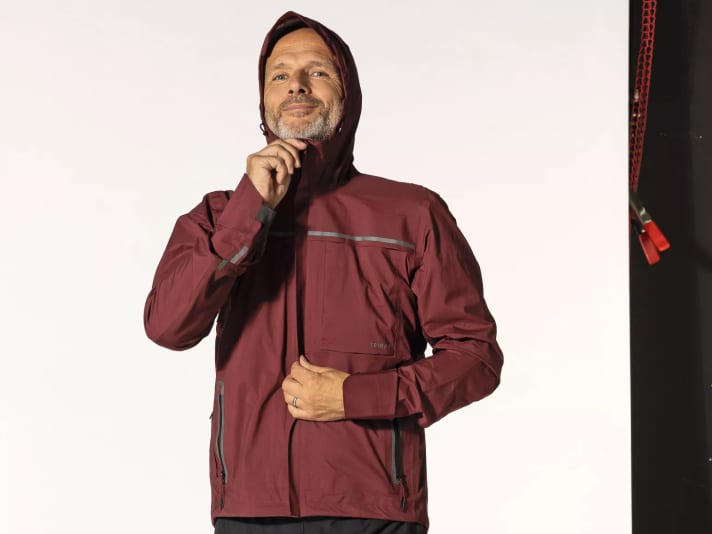 Rain jacket: Triban
