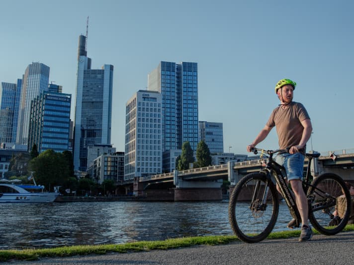 Eurobike is being held in Frankfurt for the first time this year.