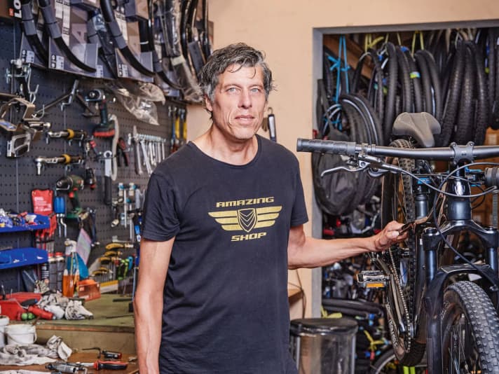 Robert „Hubsi“ Huber, Geschäftsführer des Amazing Shops in Unterhaching