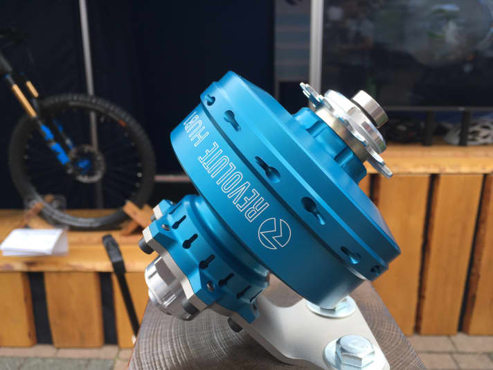 Six gears, 400 per cent gear range: newcomer Revolute is primarily aimed at e-bike use.