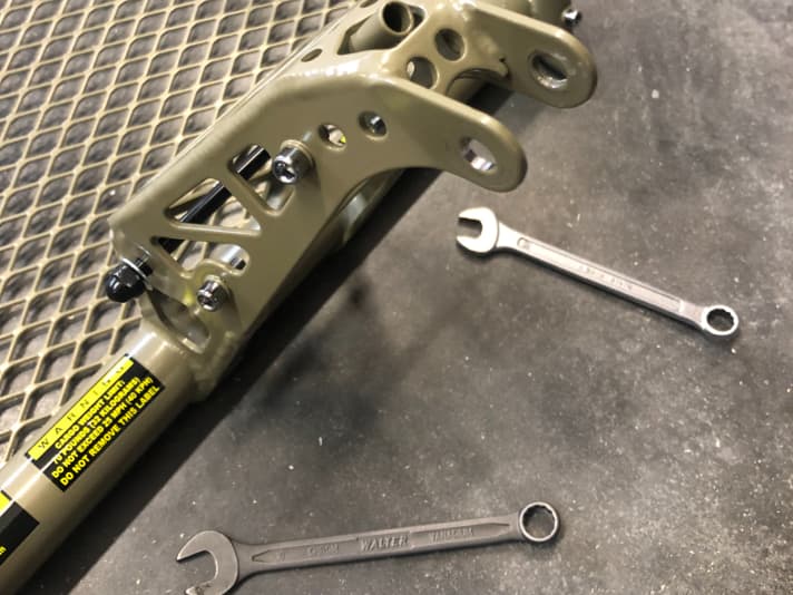 Ein bisschen Platz, Zeit und Werkzeug ist gefragt, beim Aufbau des “Bob Ibex”