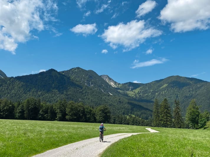 Radeln in den Alpen – zwischen Wendelstein und Schliersee