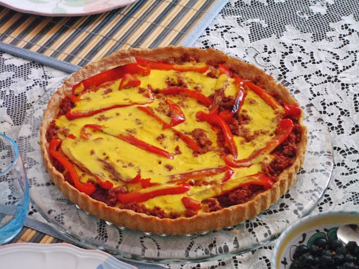 Abendessen auf einer Radreise