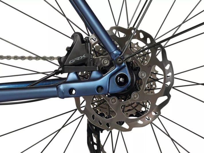 Stevens has designed an exemplary option for attaching a rear kickstand to any gravel frame.