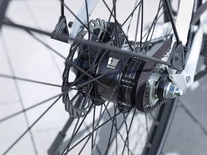 Mivice M070: Leicht, fein geregelt, hohes Drehmoment über einen weiten Bereich.