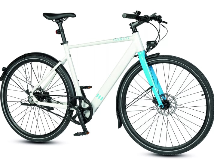 Hardly recognisable as an e-bike: The Tenways CGO600 with MIVICE hub motor