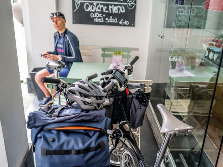 "Where we are, our bikes are too"