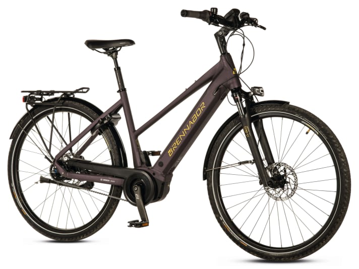 Allround-E-Bikes: Das Brennabor T-63E mit Nabenschaltung und Mittelmotor