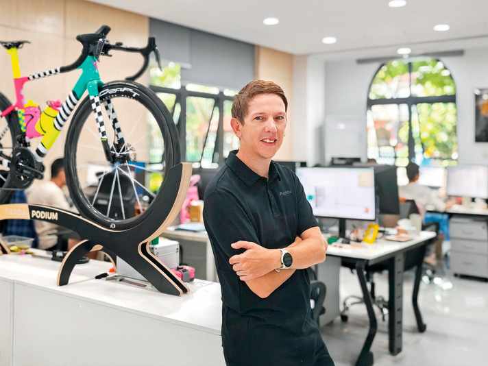 Alles getestet: Joe Whittingham vertreibt chinesische Produkte über die Plattform Panda Podium.