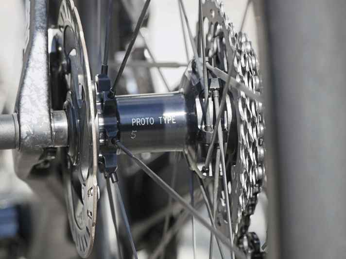 Prototype de roues du Tour de France 2025-Shimano