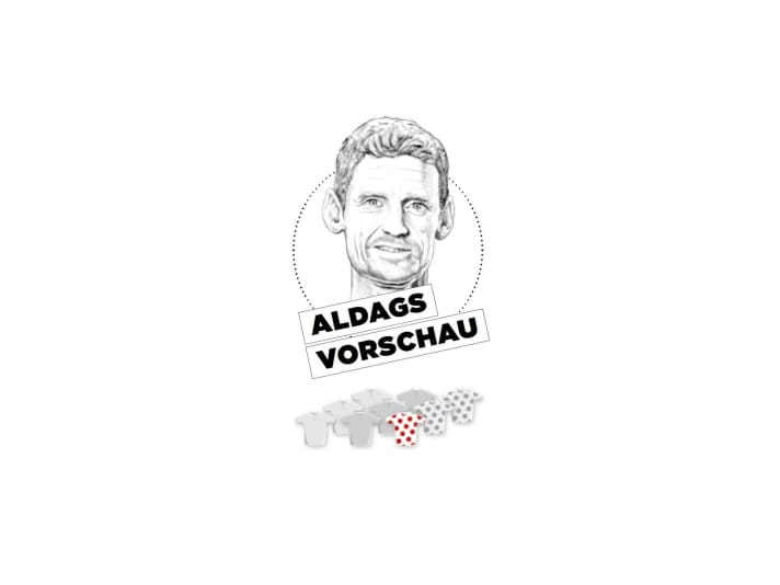 Diese Bedeutung misst Rolf Aldag der 16. Etappe für Gelb, Grün und Bergtrikot zu - je mehr farbige Trikots, desto größer die Bedeutung.