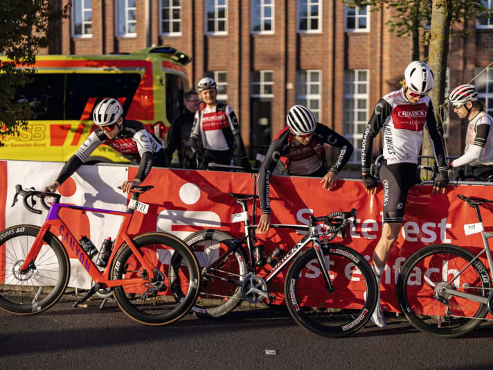 Hot for the start: the amateurs from Steinfurt push forward