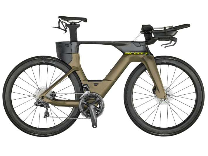 Das Scott Plasma ist als Triathlon-Modell nicht UCI-konform