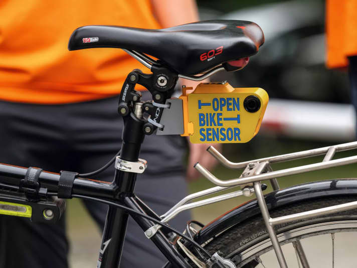 Appareil de mesure de la distance : l'OpenBikeSensor