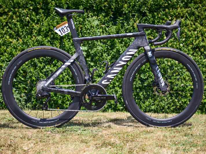 The Canyon Aeroad CFR will continue to be the main workhorse for Alpecin Premier-Tech and superstar Mathieu van der Poel in 2026.