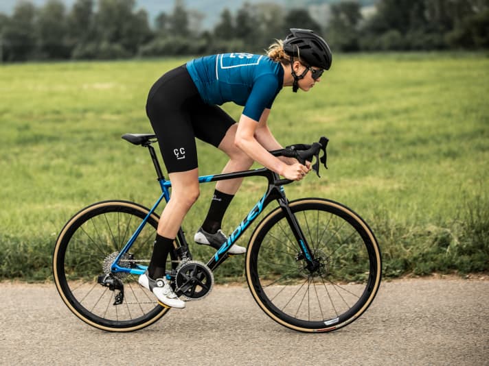 The Ridley Helium Disc is the little brother of the top model Helium SLX.