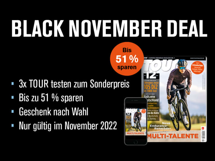 TOUR Magazin Black November Deal
