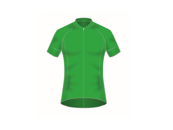 The green jersey