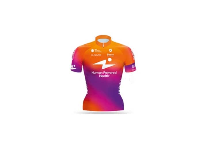 Le maillot de Human Powered Health