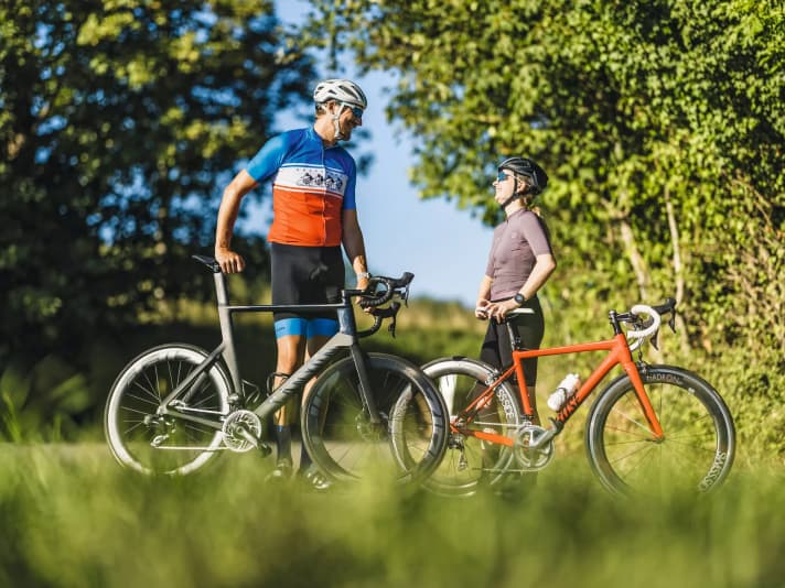 Very tall and very short people have more trouble finding suitable bikes - but they do exist