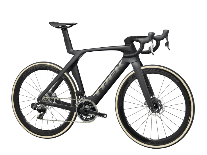 Das Trek Madone SLR9 mit SRAM eTap.