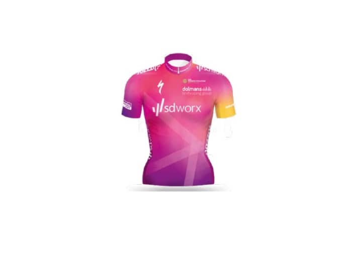 Das Trikot des Team SD Worx