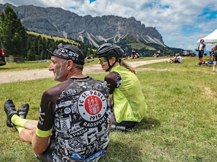 “Ich fahre und trainiere regelmäßig mit meiner Frau. Wir würden uns sonst ja fast gar nicht mehr sehen.”