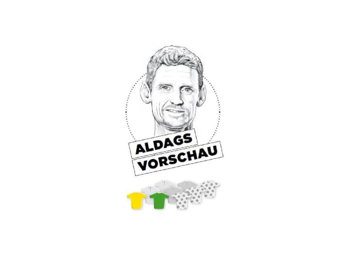 Diese Bedeutung misst Rolf Aldag der 2. Etappe für Gelb, Grün und Bergtrikot zu - je mehr farbige Trikots, desto größer die Bedeutung.