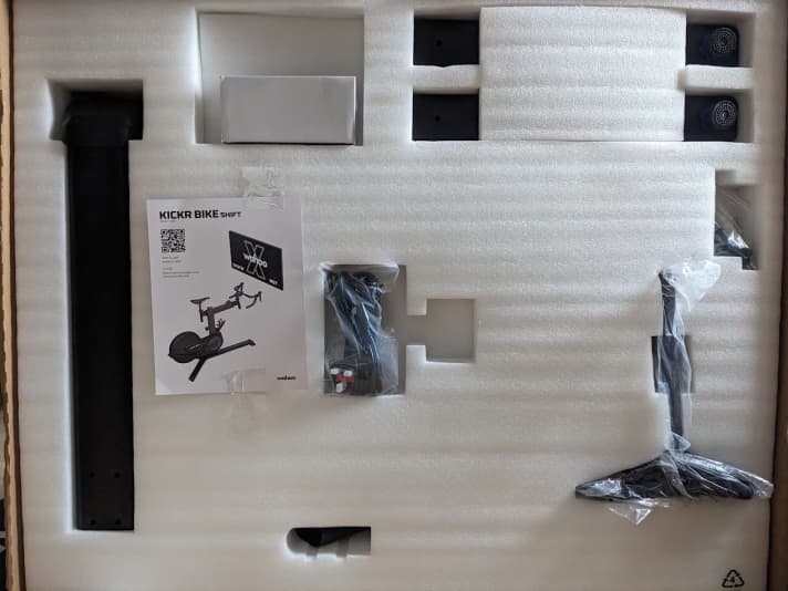 So sieht der Karton innen aus