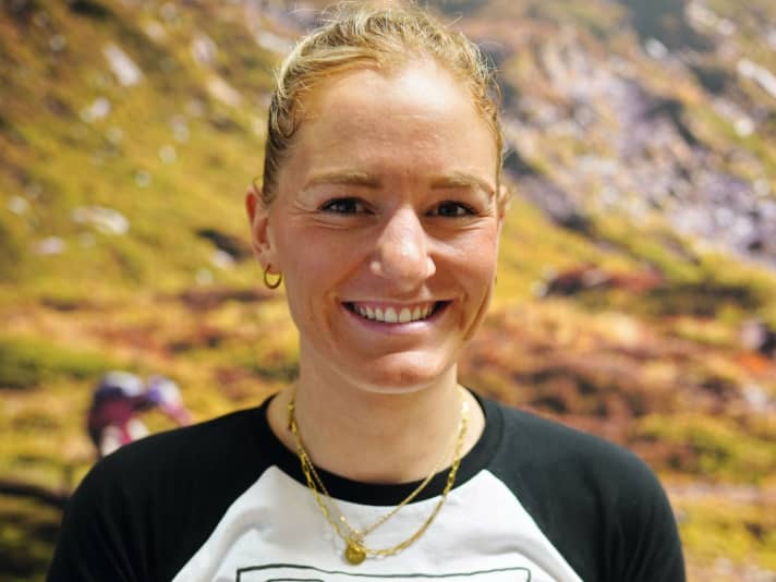 Uli Plaumann vom Radlabor München zum Fitting vor einem Bergmarathon