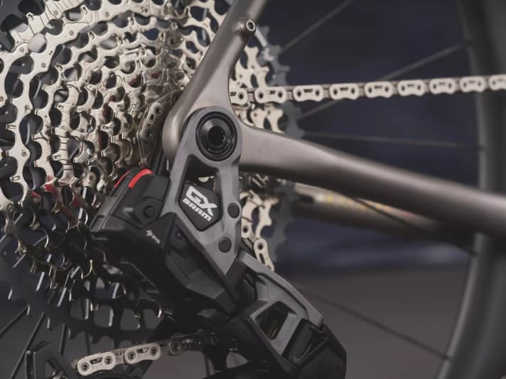 Titanium frame and high-quality components. A new concept, or a familiar one?