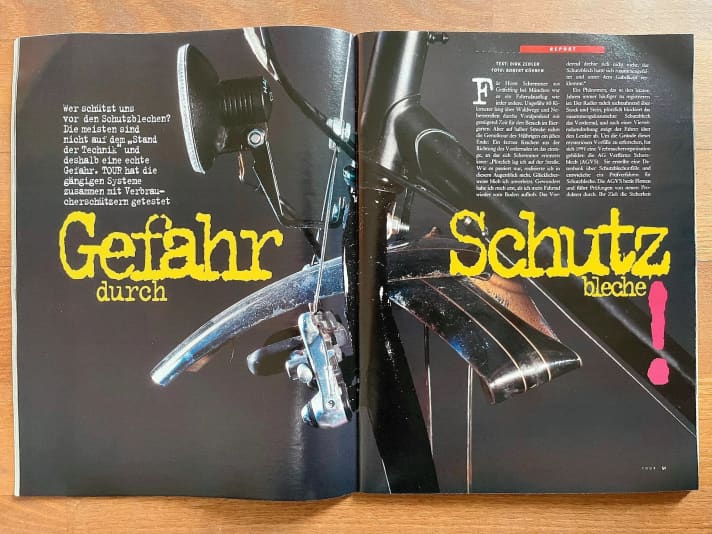 TOUR 12/95 mudguards