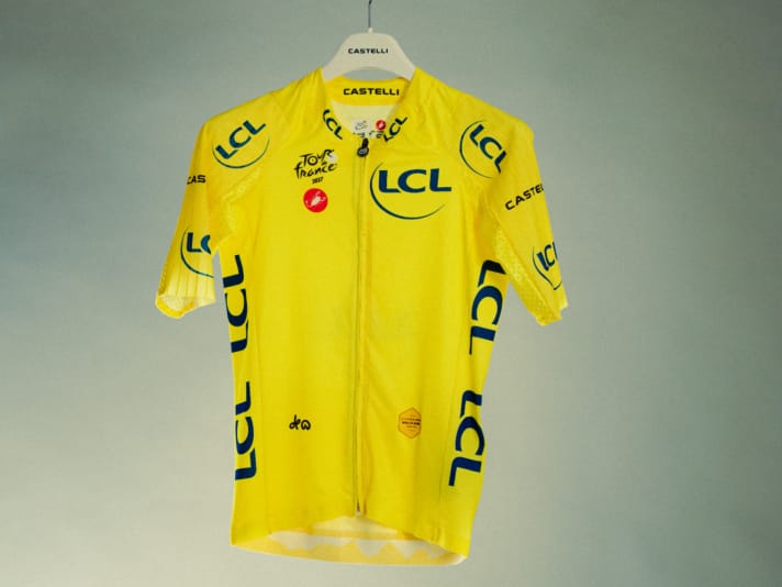 Le nouveau maillot jaune de Castelli