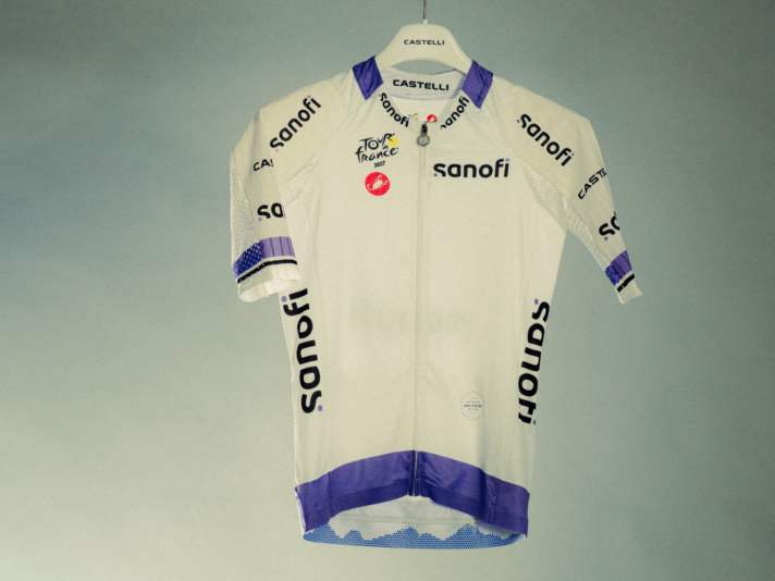 Das neue Weiße Trikot von Castelli