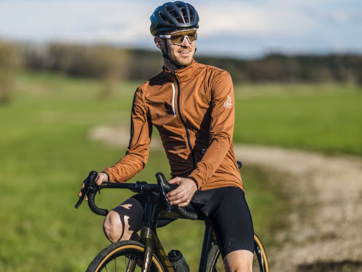 The wind jacket from Campagnolo