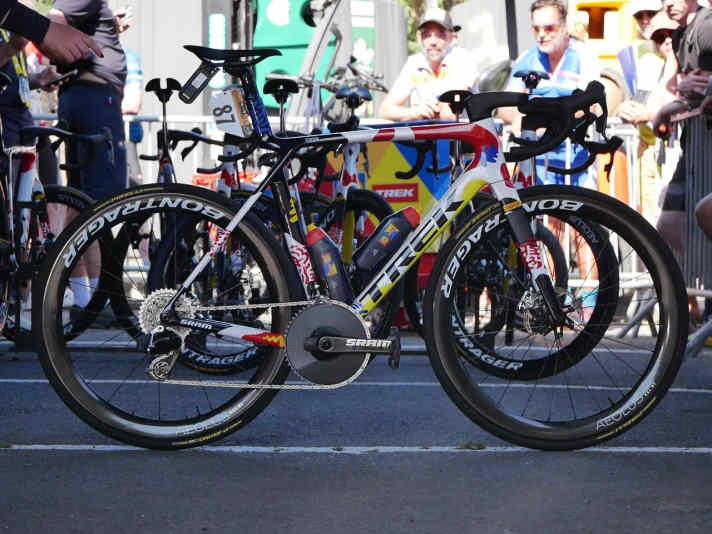 Lidl-Trek peinture spéciale Tour de France Trek Madone SLR 9 