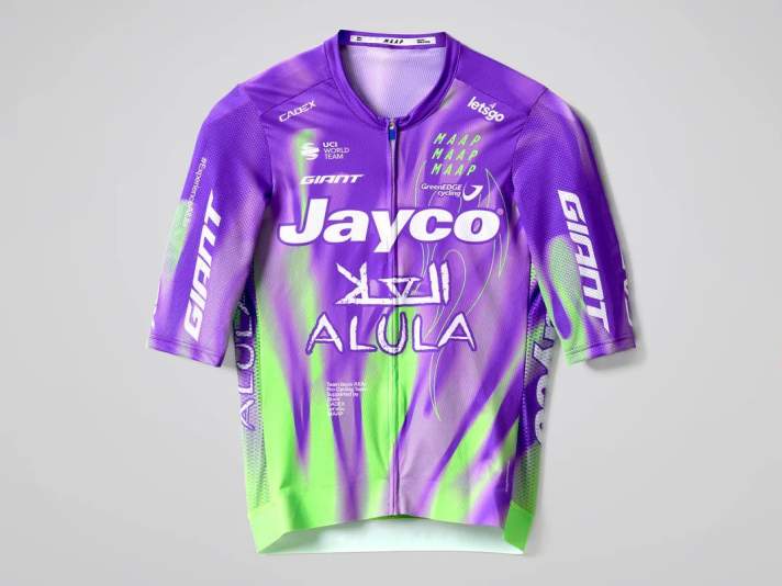 Das Trikot von ​Team Jayco AlUla