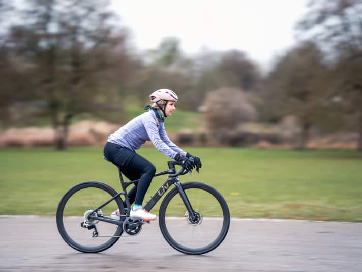Essai du vélo de course électrique Liv Avail Advanced E+