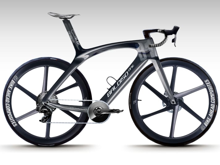 Das One ist mit Funkschaltungen von Shimano oder SRAM sowie Laufrädern von Bike Ahead, Ennoble oider Lightweight erhältlich.