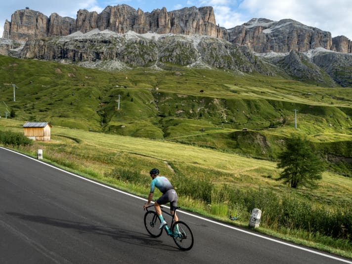 Grâce à son faible poids, la Specialissima RC est prédestinée à une utilisation en montagne.