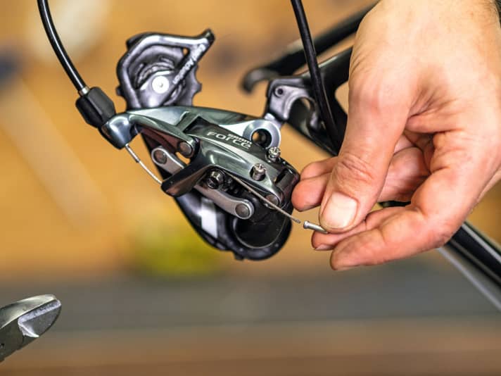 Offene Zugenden sollten mit einer Kappe geschützt werden