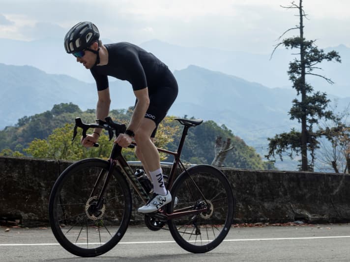La région de Taichung était un terrain d'essai optimal pour le TCR. Des rampes d'une inclinaison allant jusqu'à 16 degrés se sont offertes à notre rédacteur de test.