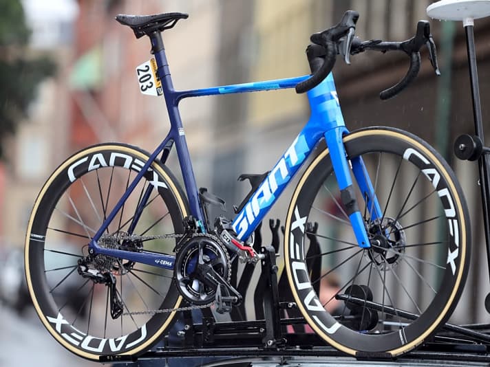 The third generation of the Giant Propel Advanced SL at the Tour De France 2022